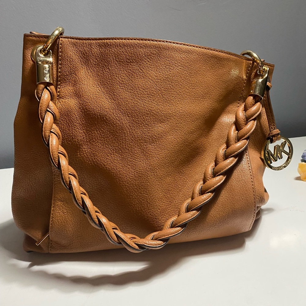 Tan Michael Kors bag